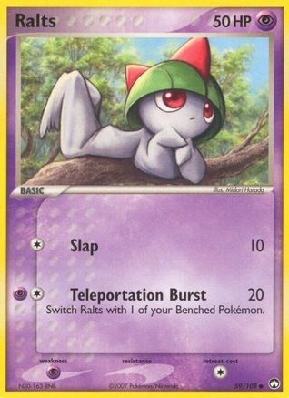Ralts 059  - Reverse Holofoil - Common