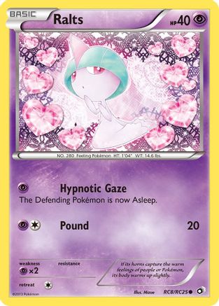 Ralts RC8  - Holofoil - Common