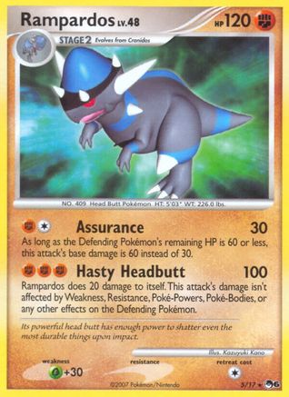 Rampardos  - Holofoil - Rare