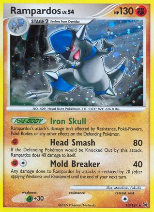 Rampardos  - Holofoil - Holo Rare