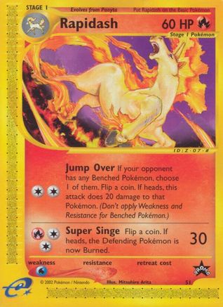 Rapidash (51) (51) 051  - Promo
