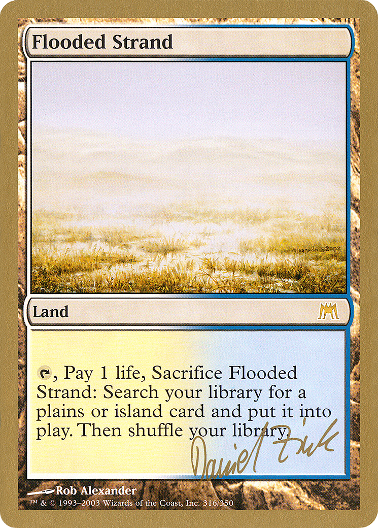 Flooded Strand (Daniel Zink) [Decks de championnat du monde 2003] 