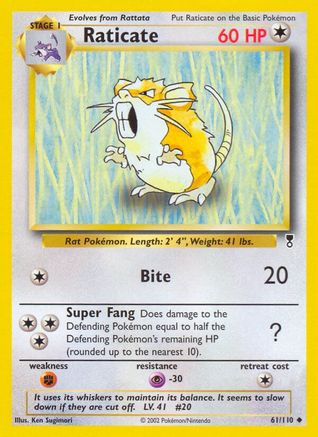 Raticate (61/110) [Collection Légendaire] 
