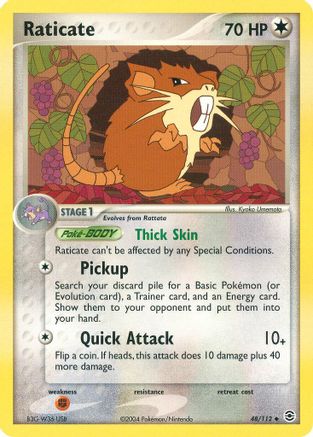 Raticate  - Uncommon
