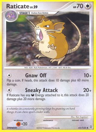 Raticate  - Uncommon