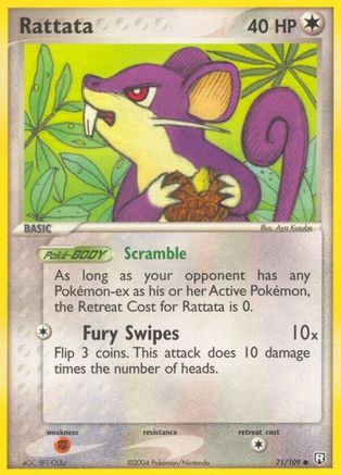 Rattata (71/109) (Estampillé) [EX : Team Rocket Returns] 