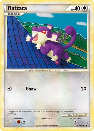 Rattata 064/90  - Common