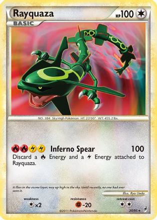 Rayquaza  - Holofoil - Holo Rare