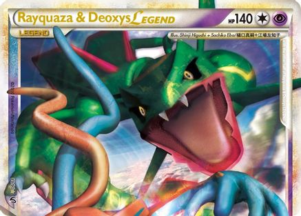 Rayquaza & Deoxys Legend (Top)  - Holofoil - Ultra Rare