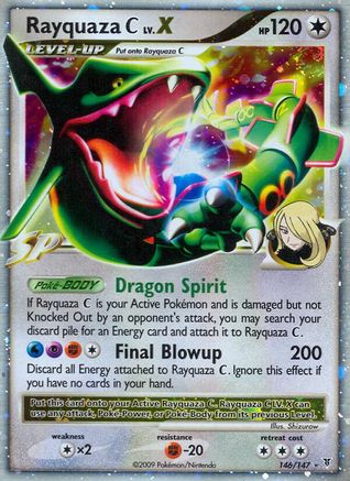 Rayquaza C Lv.X  - Holofoil - Ultra Rare