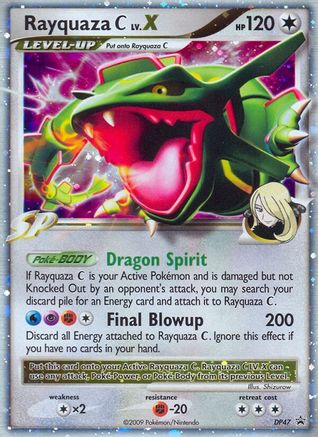 Rayquaza C LV.X - DP47  - Holofoil - Promo