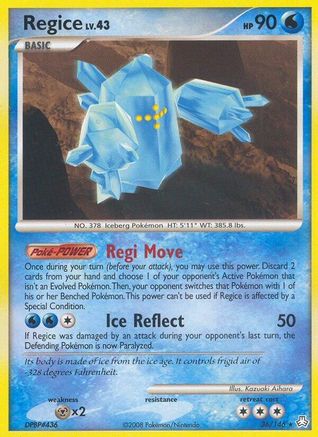 Regice  - Rare