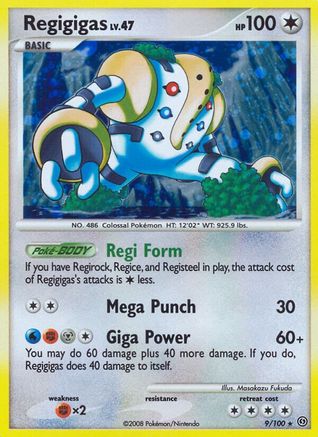 Regigigas  - Holofoil - Holo Rare