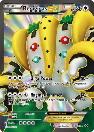 Regigigas EX (99 Full Art)  - Holofoil - Ultra Rare