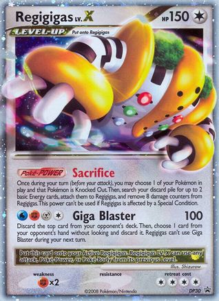 Regigigas LV.X - DP30  - Holofoil - Promo