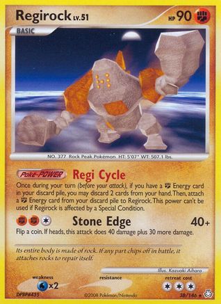 Regirock  - Rare