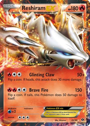 Reshiram EX  - Holofoil - Ultra Rare