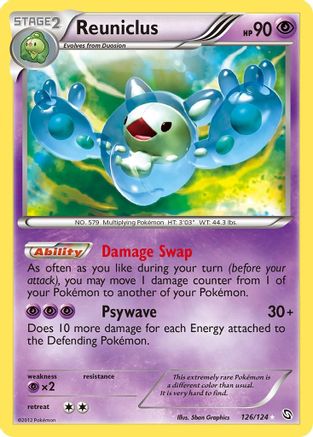 Reuniclus  - Holofoil - Secret Rare
