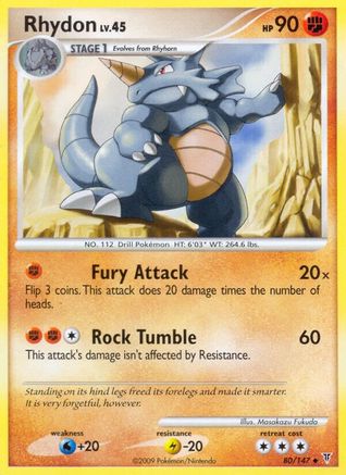 Rhydon  - Uncommon