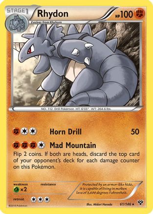 Rhydon  - Rare