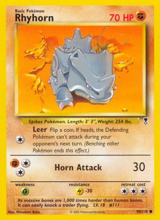 Rhyhorn/110  - Common