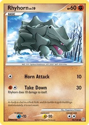 Rhyhorn  - Common