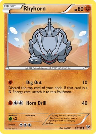 Rhyhorn  - Common