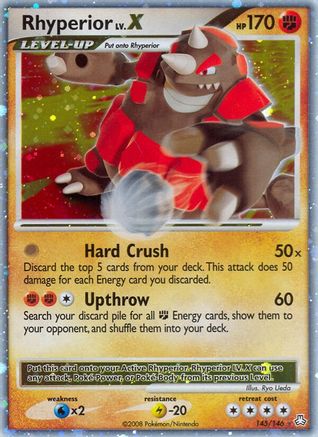 Rhyperior LV.X  - Holofoil - Ultra Rare