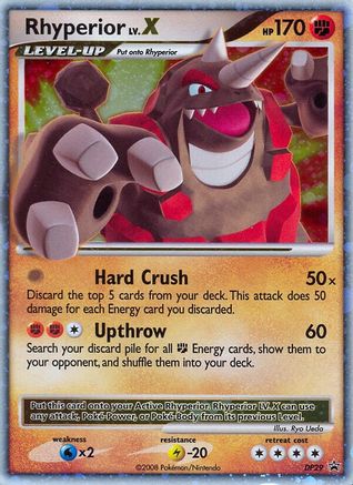 Rhyperior LV.X - DP29  - Holofoil - Promo