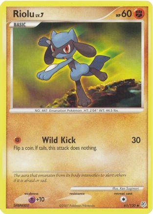 Riolu 061  - Uncommon