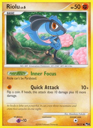 Riolu 016  - Common