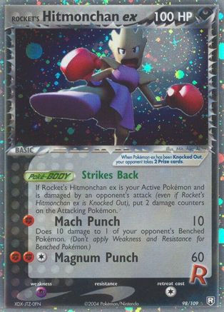 Rocket's Hitmonchan ex  - Holofoil - Ultra Rare