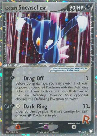 Rocket's Sneasel ex  - Holofoil - Ultra Rare