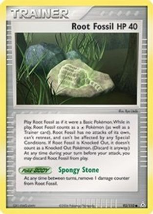 Root Fossil  - Reverse Holofoil - Common