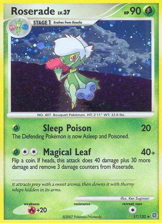 Roserade  - Holofoil - Holo Rare