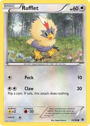 Rufflet (87)  - Uncommon