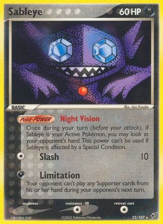 Sableye 023  - Rare