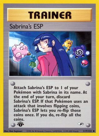 Sabrina's ESP 117  - 1st Edition - Uncommon
