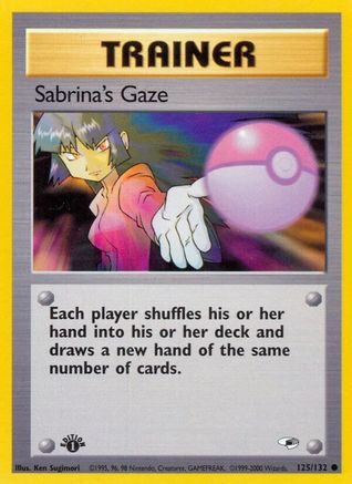 Sabrina's Gaze 125  - 1st Edition - Common