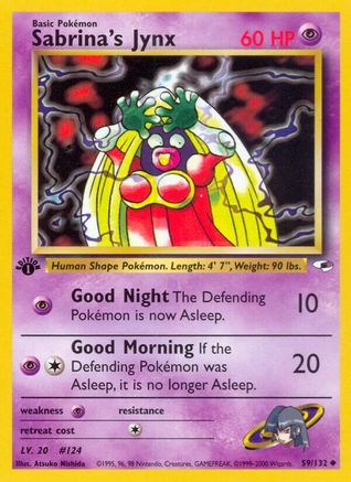 Sabrina's Jynx 059  - 1st Edition - Uncommon