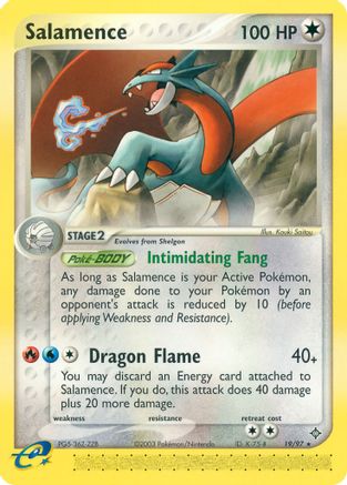 Salamence (19/97) [EX : Dragon] 