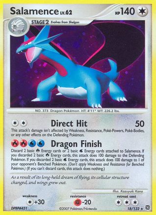 Salamence  - Holofoil - Holo Rare
