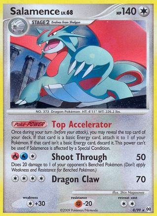 Salamence 008  - Holofoil - Holo Rare