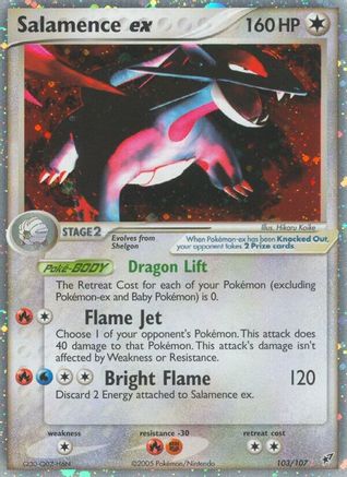 Salamence ex  - Ultra Rare