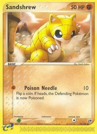 Sandshrew 075  - Common