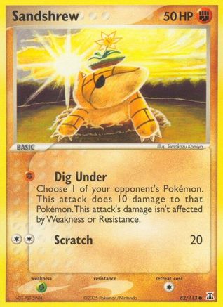 Sandshrew 082  - Common
