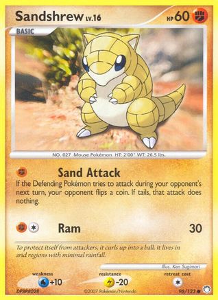 Sandshrew 096  - Common