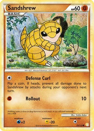 Sandshrew 079  - Common