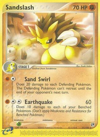 Sandslash  - Rare