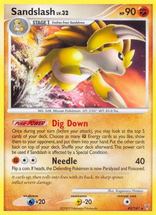 Sandslash  - Rare